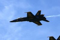 163093 @ DVN - Blue Angels at the Quad Cities Air Show, and I'm shooting into the sun.