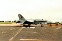 163481 @ MHZ - F/A-18C Hornet of Attack Squadron VFA-83 at the 1994 Mildenhall Air Fete. - by Peter Nicholson