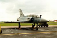 518 @ MHZ - Another view of the EC. 2/2 Mirage 2000B which attended the 1994 Mildenhall Air Fete. - by Peter Nicholson