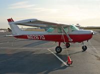N6267Q @ TTN - One of several trainers belonging to Mercer County College, this 1981 example is basking in the evening sun at Trenton Mercer Airport (TTN). - by Daniel L. Berek