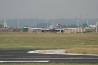 N383AN @ EBBR - Manoeuvring to align on RWY 07R for take-off - by Daniel Vanderauwera