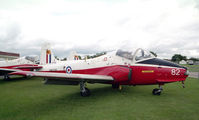 XW330 @ EGWC - BAC 84 Jet Provost T5A from RAF No 1 SoTT, Cosford and seen at Cosford 95. - by Malcolm Clarke