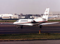 OE-GMI @ LFBO - Parked at the General Aviation area... - by Shunn311