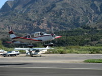 N4603R @ SZP - 1965 Piper PA-28-140 Cherokee, Lycoming O-320-E2A 150 Hp, takeoff climb Rwy 22 - by Doug Robertson