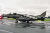 ZD437 @ EGXW - British Aerospace Harrier GR7 from No 1 Sqn based at RAF Wittering at RAF Waddington's Photocall 94. - by Malcolm Clarke