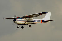 G-AXBJ @ EGBG - Cessna F172H at Leicester on the All Hallows Day Fly-in - by Terry Fletcher
