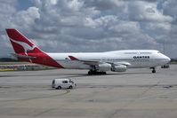 VH-OJA @ YMML - Boeing 747-438 at Melbourne Int. - by Malcolm Clarke