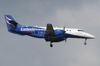 G-MAJY @ EGNT - British Aerospace Jetstream 4102 on approach to rwy 07 at Newcastle. - by Malcolm Clarke