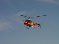N315TV @ POC - Landing west helipad at Brackett for fuel - by Helicopterfriend