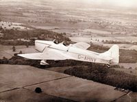 G-AHNV - My father flying plane in circa1948 - by Unknown