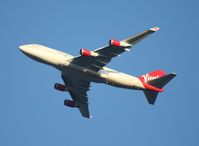 G-VROY @ MCO - Virgin 747-400 departing over ORL - by Florida Metal