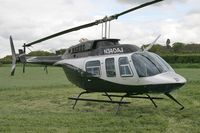 N340AJ @ EGNG - Bell 206-L4 at Bagby's May Fly-In in 2007.  - by Malcolm Clarke