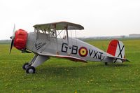 G-BVXJ @ EGCJ - CASA 1-133C Jungmeister at Sherburn-in-Elmet Airfield, UK. - by Malcolm Clarke