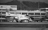 N88 @ RJFF - FAA Sabreliner at Itazuke AFB, Japan - by Motty