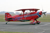 G-FDPS @ EGTC - Aviat Pitts S-2C. At Cranfield Airport. - by Malcolm Clarke