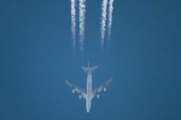 UNKNOWN @ NONE - Cathay Pacific B747-400 cruising high - by FBE