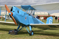 G-ABWP @ EGBP - Visitor to the 2009 Great Vintage Flying Weekend. - by MikeP