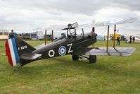 G-BDWJ @ EGBP - Visitor to the 2009 Great Vintage Flying Weekend. - by MikeP