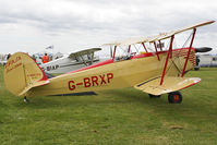 G-BRXP @ EGBP - Visitor to the 2009 Great Vintage Flying Weekend. - by MikeP