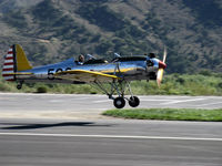N53271 @ SZP - Ryan Aeronautical ST-3KR as PT-22, Kinner R5-540-1 160 Hp radial, takeoff climb Rwy 22 - by Doug Robertson