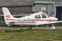 N834CD @ EGBJ - Outside the RGV Aviation hangars at Staverton. - by MikeP