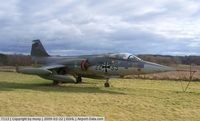 22 35 @ EGHL - F104G Starfighter in SWWAPS museum at Lasham - by moxy