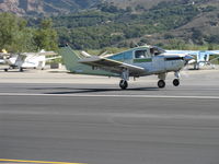 N3824R @ SZP - 1980 Beech C24R SIERRA 200, Lycoming O&VO-360 200 Hp, takeoff roll Rwy 22 - by Doug Robertson