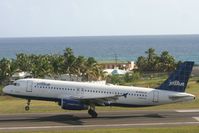 N552JB @ TNCM - Jet blue A320 landing at TNCM - by Daniel Jef