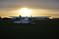 G-DUVL @ EGLM - Cessna F172N, a pleasant autumn evening at White Waltham - by moxy