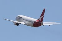 VH-TJR @ BNE - Qantas 737 TJR on takeoff from Brisbane - by rkc62