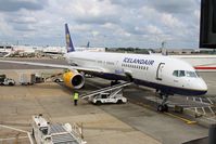 TF-FIV @ LHR - Icelandair loading at Heathrow - by rkc62