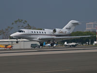 N951QS @ KSMO - N951QS arriving on RWY 21 - by Torsten Hoff