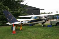 G-BOVT @ EGSP - Cessna 150M at Peterborough Sibson Airfield, UK in 2007. - by Malcolm Clarke