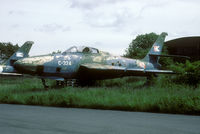 C-324 @ EKKA - C-324 was one of three Danish Thunderflashes dumped next to a hangar. - by Joop de Groot