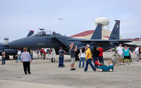 88-1684 @ KRND - 333rd FS Strike Eagle on display during Randolph Airshow 09. - by TorchBCT