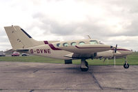 G-OVNE @ EGTC - Cessna 401A at Cranfield Airport, UK. - by Malcolm Clarke