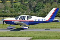 G-MRTN @ EGCW - Taxiing out for departure. - by MikeP