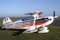 G-EGLE @ EGTC - Christen Eagle II. Owned by Myrick Aviation Services. - by Malcolm Clarke