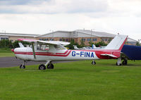 G-FINA @ EGTC - Reims Cessna F150L at Cranfield Airport, UK. - by Malcolm Clarke