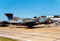 XV359 @ MHZ - Buccaneer S.2B of 208 Squadron in the static park at the 1988 Mildenhall Air Fete. - by Peter Nicholson