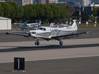 N828VV @ KSMO - N828VV arriving on RWY 21 - by Torsten Hoff