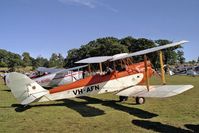 N168G @ WOBURN - LASCO DH-60G Gipsy Moth. At the Famous Grouse DH Moth Rally 1989 held in the grounds of Woburn Abbey. - by Malcolm Clarke