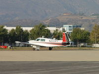 N201PT @ POC - Awaiting clearence for 26L - by Helicopterfriend