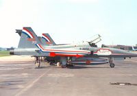 K-3072 @ MHZ - One of the Double Dutch display aircraft of 314 Squadron Royal Netherlands Air Force at the 1988 Mildenhall Air Fete. - by Peter Nicholson