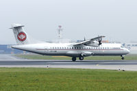 OY-CIN @ LOWL - Cimber Air ATR-72-500 (ATR-72-212A) lands in LOWL - by Janos Palvoelgyi