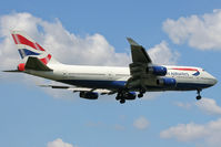G-CIVB @ EGLL - Short final to 09L at Heathrow. - by MikeP