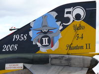 7487 @ EGVA - McDonnell Douglas F-4E Phantom 7487 Hellenic Air Force 50 Years F-4 Phantom II 1958-2008 tail - by Alex Smit