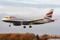G-EUOB @ EGCC - British Airways - by Chris Hall