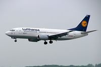 D-ABEM @ EDDL - Boeing 737-330 [25416] (Lufthansa) Dusseldorf~D 27/05/2006. Seen landing. - by Ray Barber