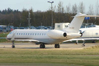 P4-CBA @ EGGW - Global Express at Luton - by Terry Fletcher